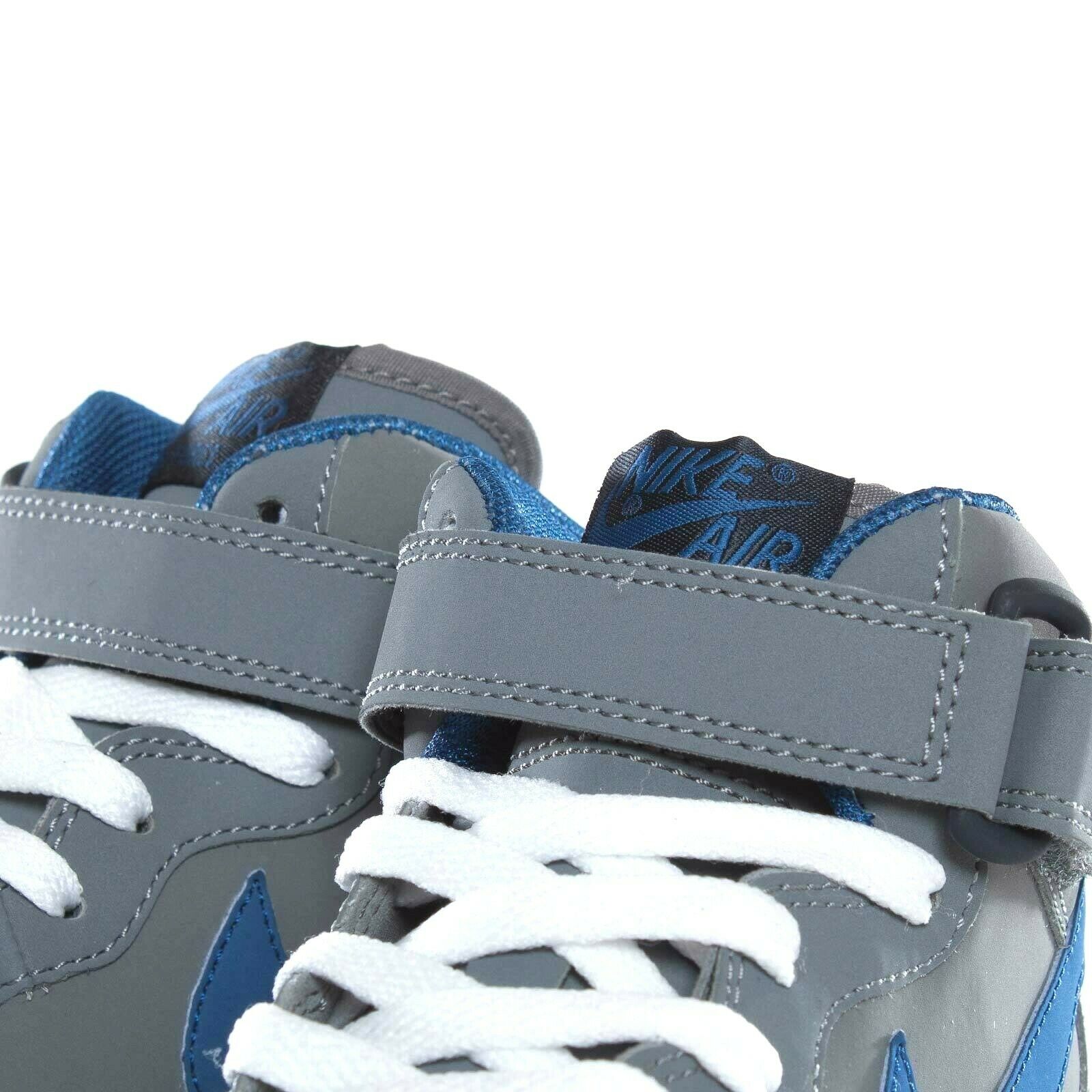 SCARPE SNEAKERS UOMO NIKE ORIGINALE AIR FORCE 1 MID GS 314195 01 PELLE AI NUOVO