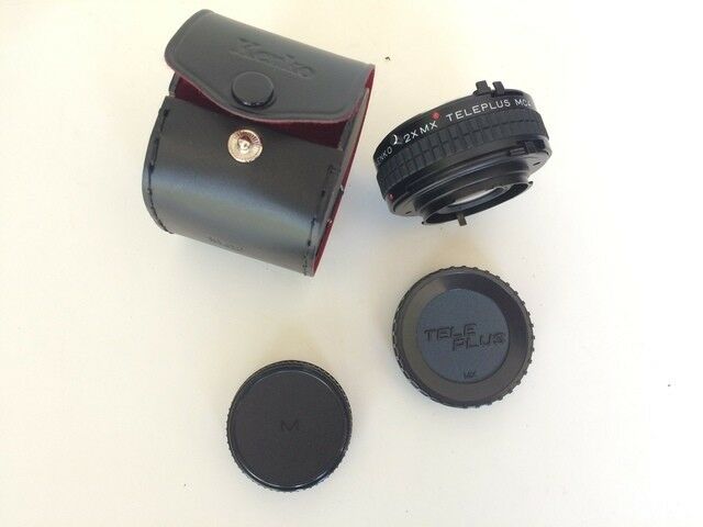 TELEPLUS MC4 KENKO ORIGINALE MINOLTA MD CONVERSION LENS LENTE 2X ITALIA NUOVO