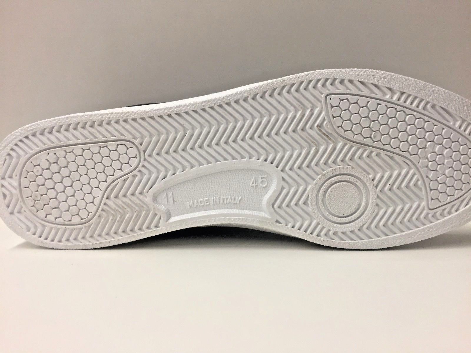 SCARPE SNEAKERS CASUAL UOMO TRUSSARDI JEANS ORIGINALE 775571 PELLE SHOES P/E