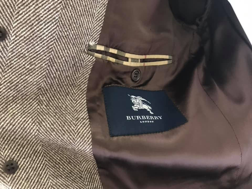 CAPPOTTO GIACCONE UOMO BURBERRY ORIGINALE 52 LANA CACHMERE JACKET WOOL MAN COAT