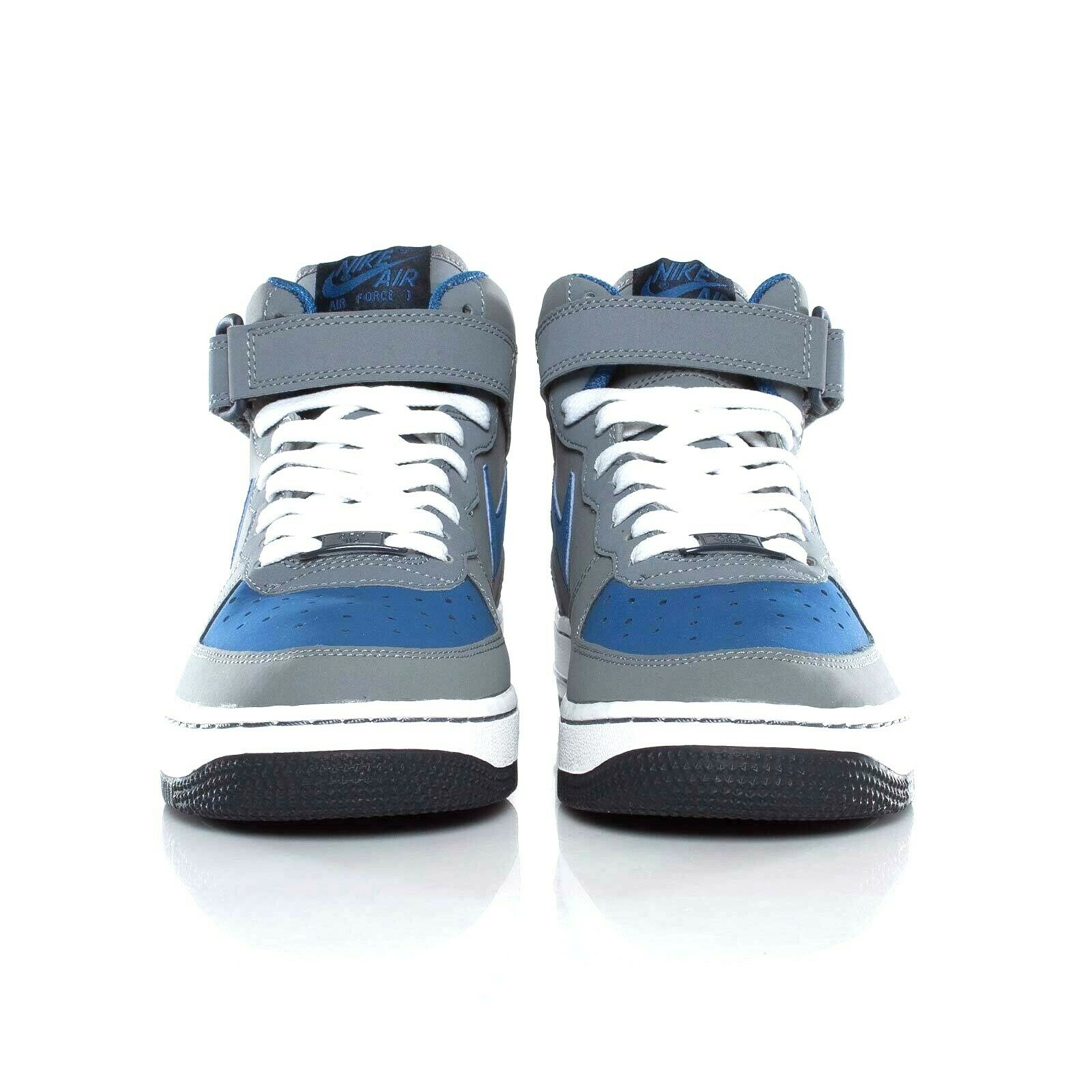 SCARPE SNEAKERS UOMO NIKE ORIGINALE AIR FORCE 1 MID GS 314195 01 PELLE AI NUOVO