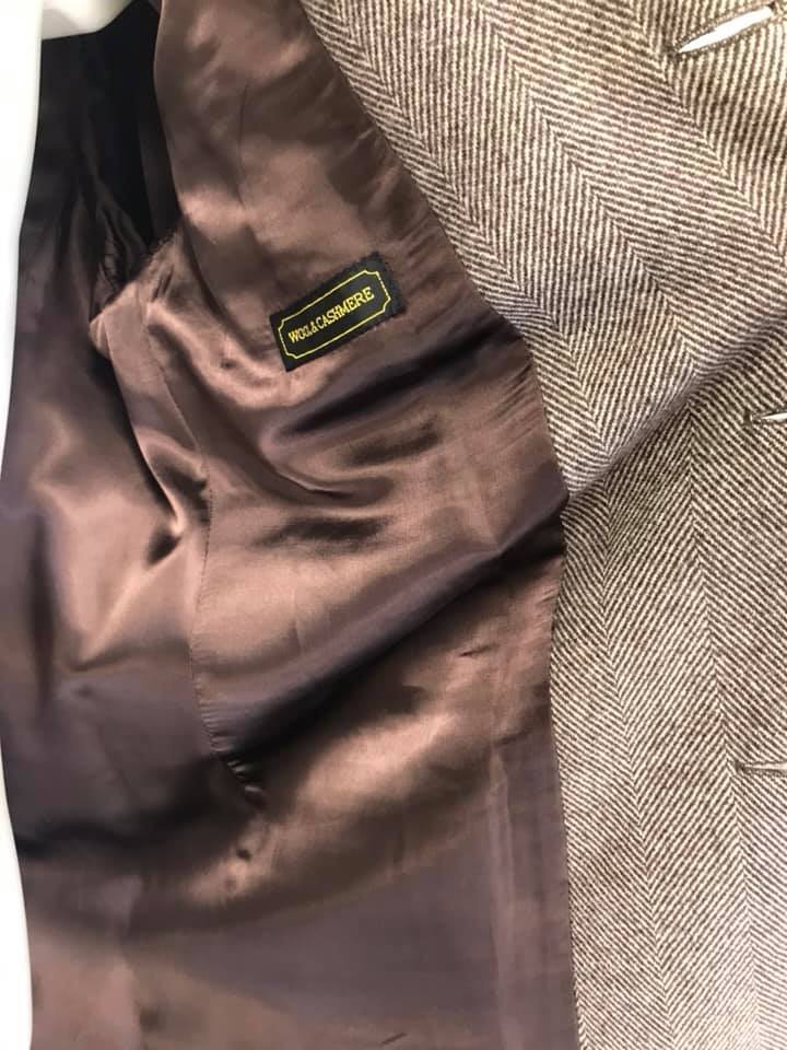 CAPPOTTO GIACCONE UOMO BURBERRY ORIGINALE 52 LANA CACHMERE JACKET WOOL MAN COAT