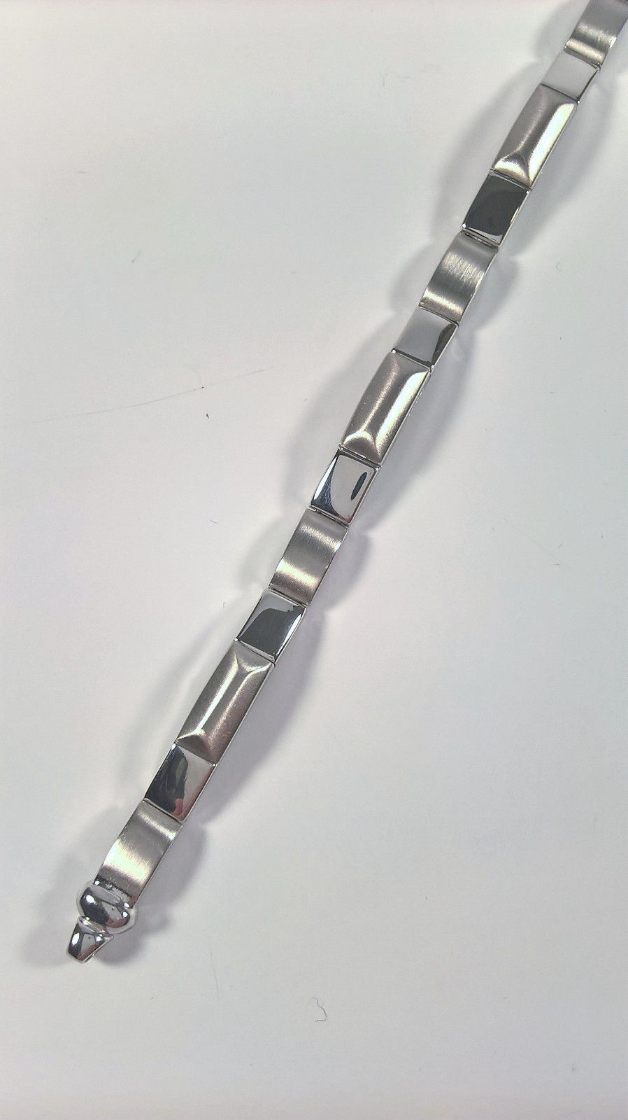 BRACCIALE MAN ORO 750 RIVIELLO ORIGINALE 17,2 gr LUCIDO SATINATO BRACELET GOLD