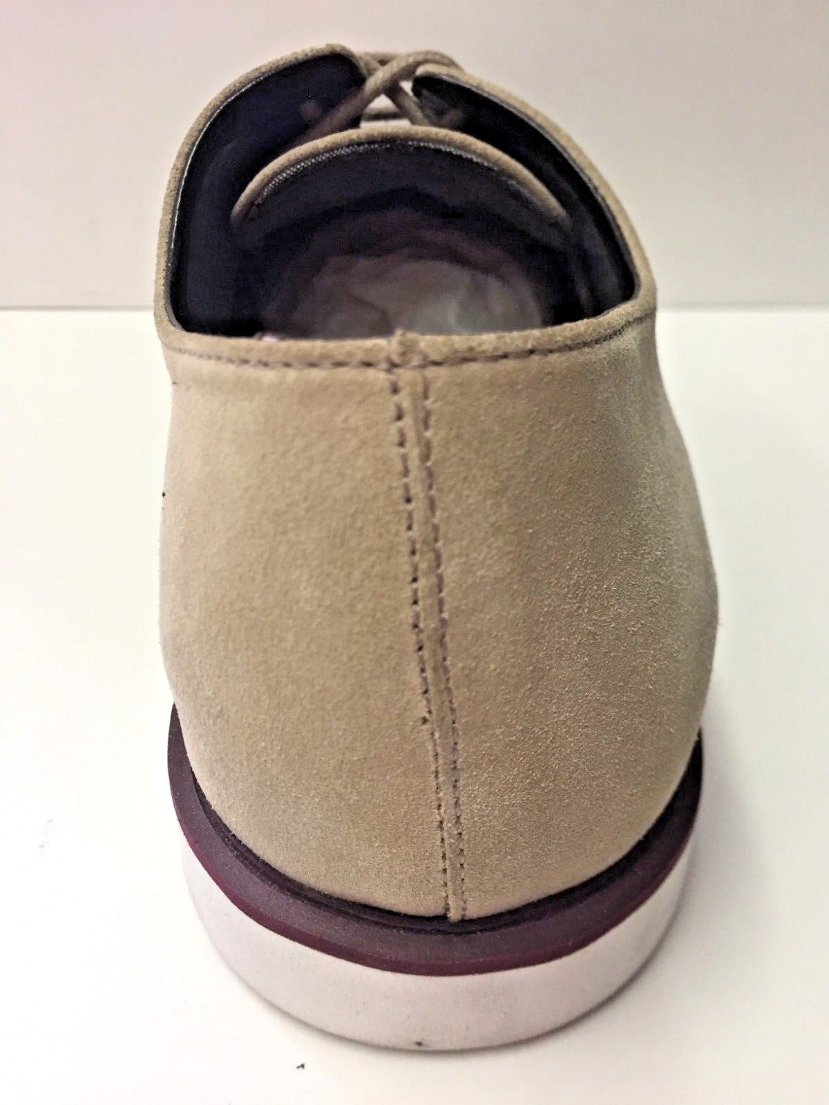 SCARPE CASUAL UOMO HOGAN DERBY BEIGE PELLE SHOES PE NEW ORIGINALE