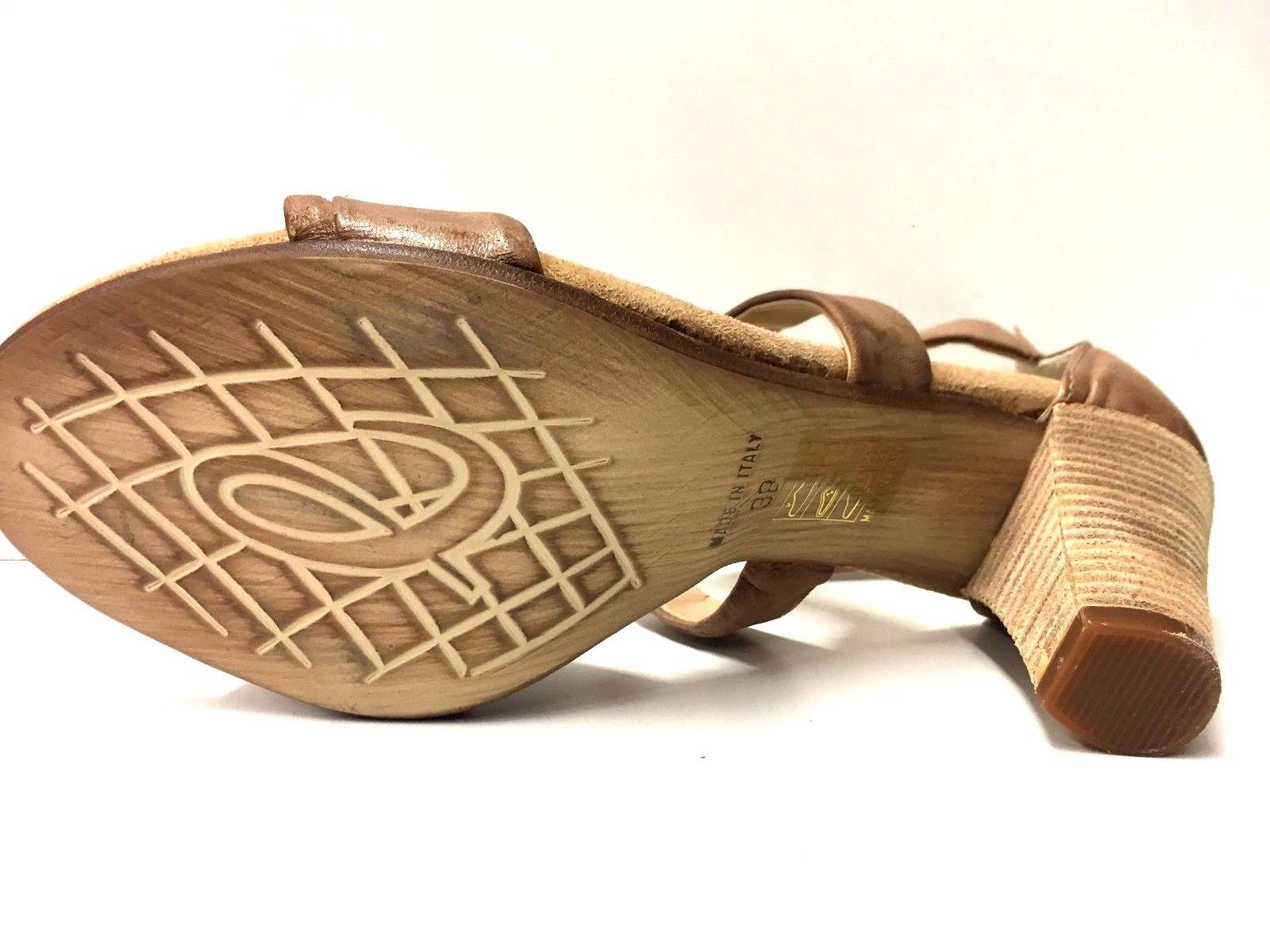 SCARPE SANDALO DECOLTE' DONNA LIONELLE BY LION ORIGINALE 20641 PELLE P/E NEW