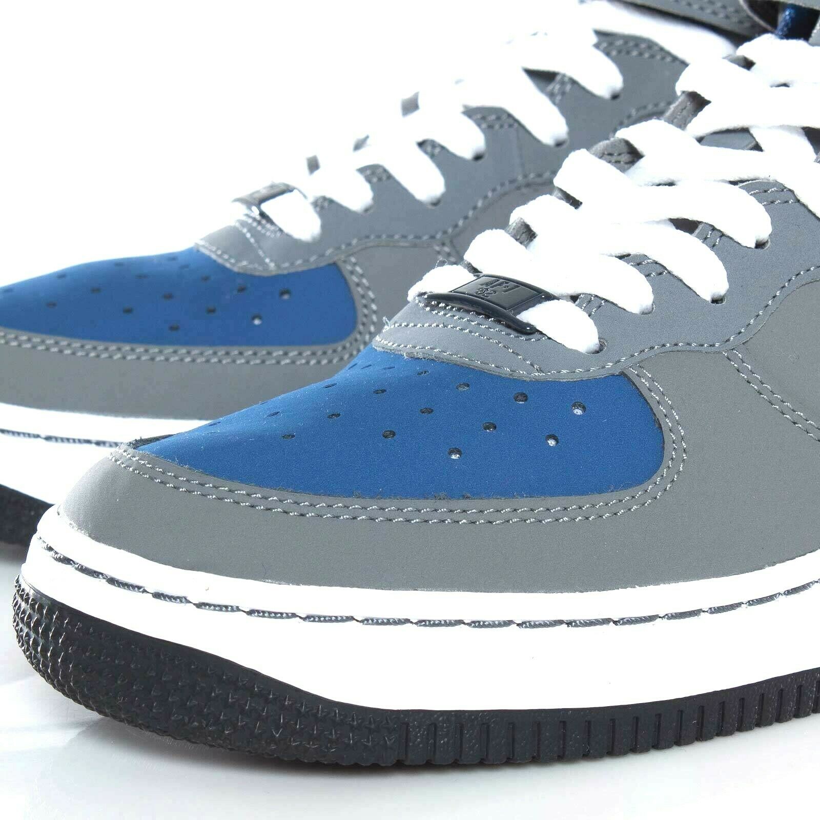 SCARPE SNEAKERS UOMO NIKE ORIGINALE AIR FORCE 1 MID GS 314195 01 PELLE AI NUOVO