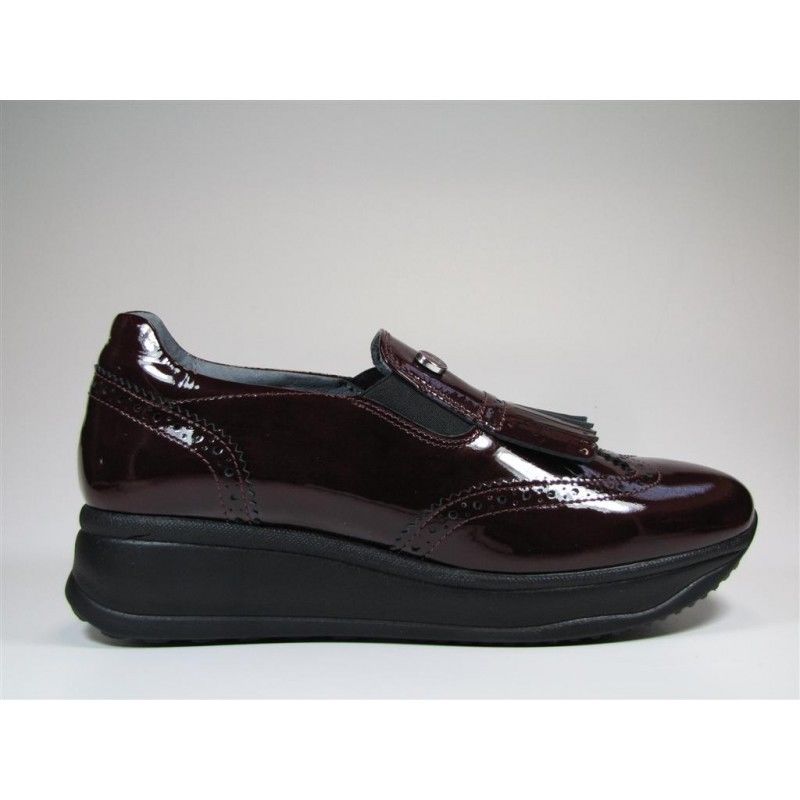 SCARPE DONNA LIU JO ORIGINAL B22583B PELLE VERNICE JO\' SHOES LEATHER ZEPPA LIUJO