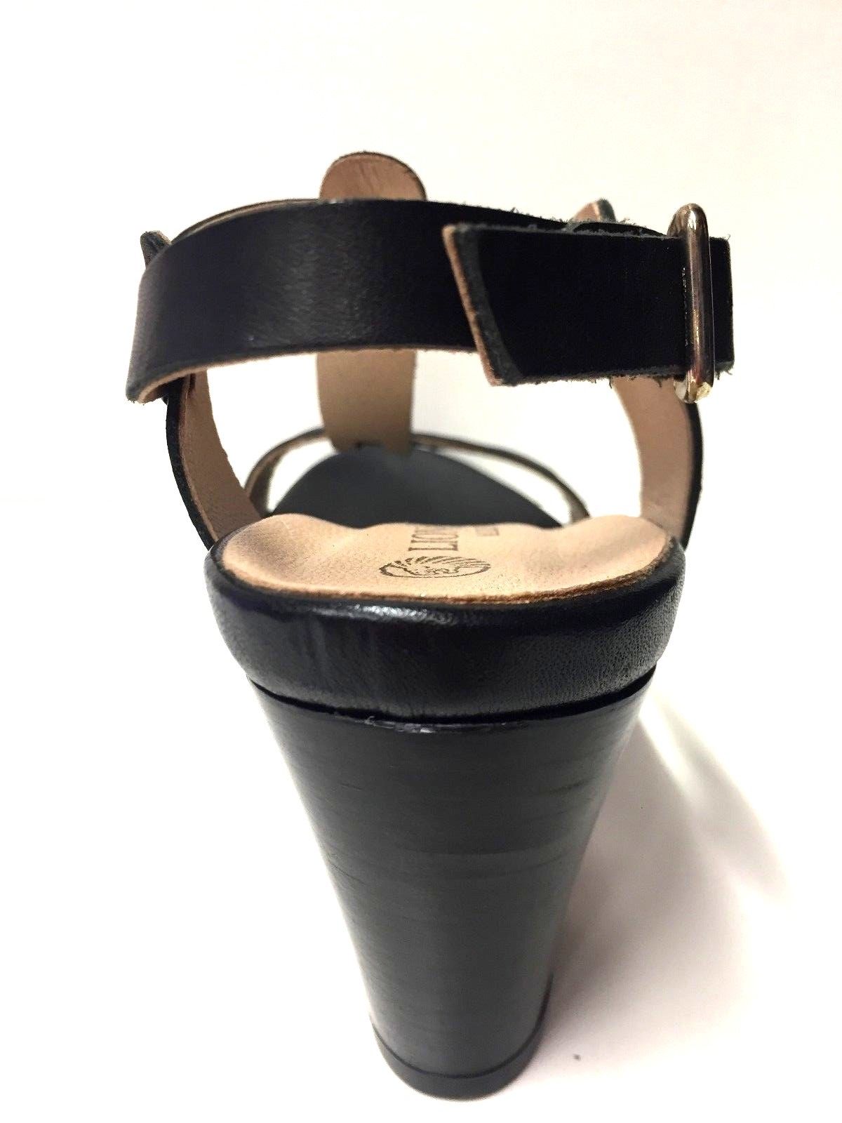 SCARPE SANDALO DECOLTE' DONNA LIONELLE BY LION ORIGINALE 20355 PELLE P/E NEW