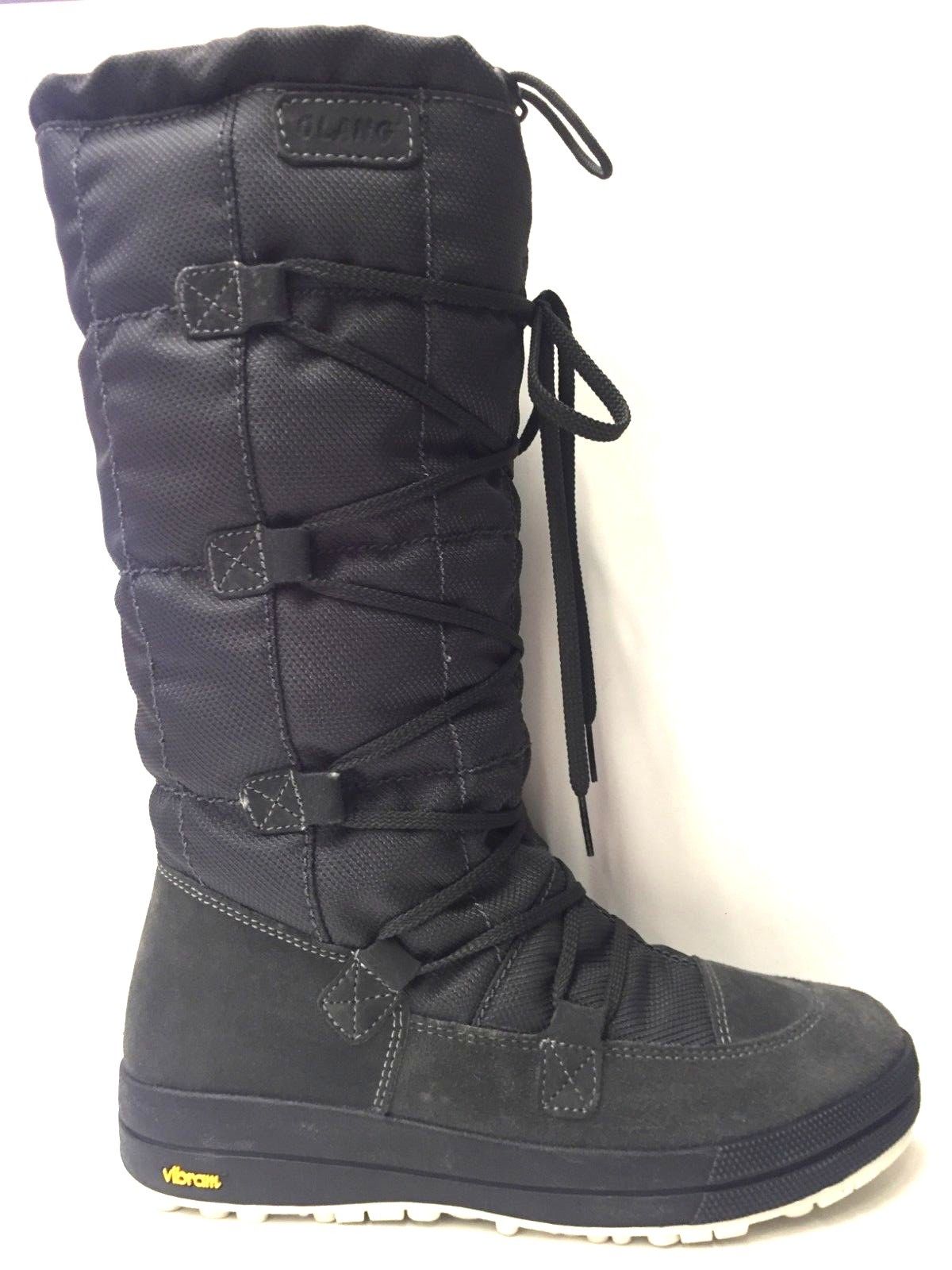 SCARPE STIVALI STIVALE DOPO SCI DONNA OLANG ACACIA TEX 816 ANTRACITE PELLE AI