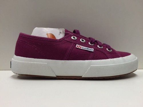 SCARPE SNEAKERS UNISEX SUPERGA ORIGINALE 2750 JCOT CLASSIC P/E 2016 TELA NEW