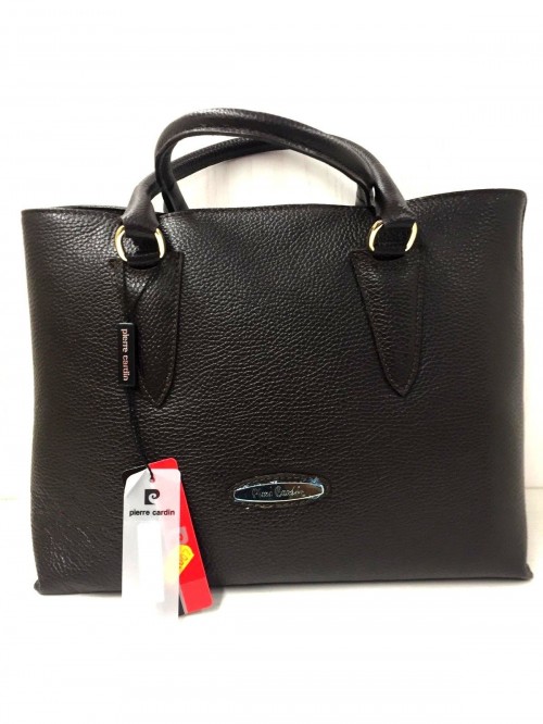 BORSA BORSE DONNA PIERRE CARDIN ORIGINAL 3203 INC03 PELLE A/I 2016/17 BAG NEW