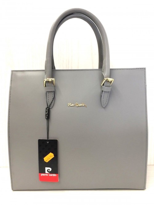 BORSA BORSE DONNA PIERRE CARDIN ORIGINALE 1554 FRZ RUGA PELLE P/E 2017 BAG NEW