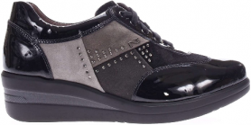 SCARPE SNEAKERS CASUAL DONNA NERO GIARDINI A616852D 100