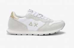 SCARPE SNEAKERS DONNA SUN68 ALLY Z35402T PELLE 01 BIANCO ORI