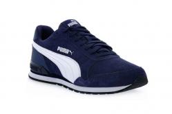 SCARPE SNEAKERS UOMO PUMA ST RUNNER V2 SD 08 74064 BLU PELLE