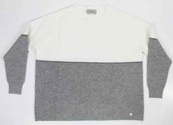 MAGLIA MAGLIE MAGLIONE DONNA LOLITA L2037W 7 BIANCO ORIGINAL