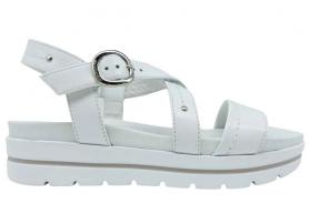 SCARPE SANDALI SANDALO DONNA NERO GIARDINI E410721D PEL