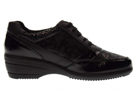 SCARPE CASUAL SNEAKERS DONNA ENVAL SOFT 89860 PELLE NER