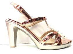 SCARPE DECOLTE SANDALO DONNA MELLUSO MS673 PELLE ROSA ORIGIN