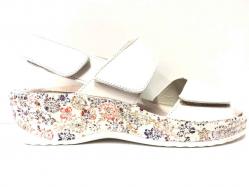 SCARPE SANDALO SANDALI ZEPPA DONNA MELLUSO MS298 PELLE BIANC