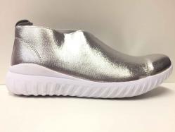 SCARPE CASUAL SNEAKERS DONNA MELLUSO MS116BIS PELLE ARGENTO 