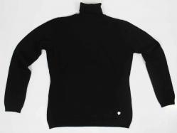 MAGLIA MAGLIE MAGLIONE DONNA LOLITA L2116W 9 NERO ORIGINALE 