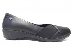 SCARPE BALLERINE MOCASSINI DONNA ENVAL SOFT 89540 PELLE NERO