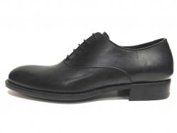 SCARPE CASUAL UOMO SERGIO ROSSI 1001 STRINGHE PELLE NERO ORI