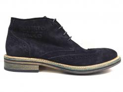 SCARPE CASUAL INGLESE UOMO ROBERTO DI PAOLO 4737 PELLE BLU O