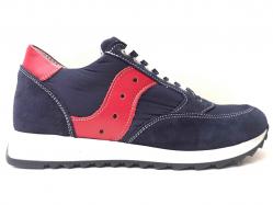 SCARPE SNEAKERS UOMO WESTCOAST BY BAROLI 1948 1000 PELLE ROS