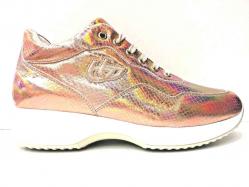 SCARPE SNEAKERS DONNA BYBLOS BYACTIVE 822006 PELLE ORIGINALE