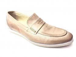 SCARPE CASUAL MOCASSINO UOMO LUCIANO ILARI 80602E PELLE FANG