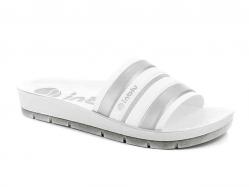 SCARPE CIABATTE CIABATTA DONNA INBLU CP000025 CP25 BIANCO OR