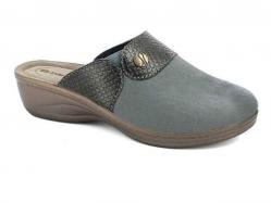SCARPE CIABATTE PANTOFOLE DONNA INBLU LY000066 LY66 GRIGIO O