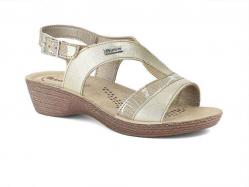 SCARPE SANDALO SANDALI DONNA INBLU GL000056 GL56 ORO ORIGINA