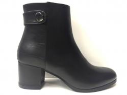 SCARPE TRONCHETTO STIVALETTO DONNA ALBANO ORIGINALE 846 PELL