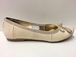 SCARPE MOCASSINI BALLERINA CASUAL DONNA GWEN 200 BEIGE ECO P