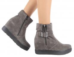 SCARPE STIVALI DONNA NERO GIARDINI ORIGINALI A411611D CARBON