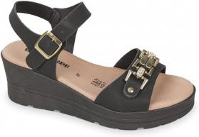 SCARPE SANDALO SANDALI ZEPPA DONNA VALLEVERDE 55580 NER