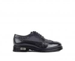 SCARPE CASUAL UOMO CULT CLE102292 OZZY LOW 414 PELLE NERO OR
