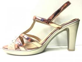 SCARPE DECOLTE SANDALO DONNA MELLUSO MS673 PELLE ROSA O