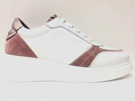 SCARPE SNEAKERS DONNA MELLUSO TECHNO 213 PELLE BIANCO Z