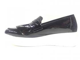 SCARPE MOCASSINO CASUAL DONNA MELLUSO JUST 283 PELLE NE