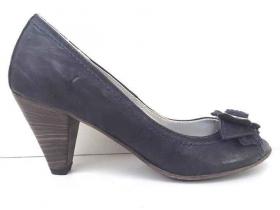 SCARPE DECOLTE SANDALO DONNA NERO GIARDINI P105990D PEL