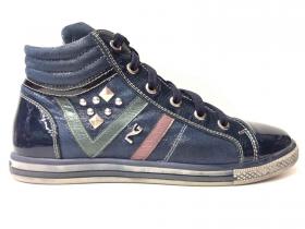 SCARPE SNEAKERS BAMBINA NERO GIARDINI A134461F 200 PELL