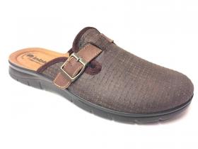 SCARPE PANTOFOLE CIABATTE UOMO INBLU BG000017 BG17 MORO