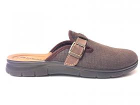 SCARPE PANTOFOLE CIABATTE UOMO INBLU BG000017 BG17 MORO