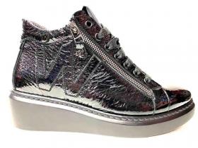 SCARPE SNEAKERS DONNA WALK TECHNO MELLUSO CAM103 PELLE NERO ORIGINALE AI NEW