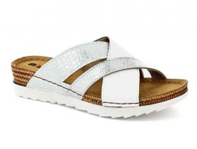 SCARPE CIABATTE DONNA INBLU OF000025 OF25 ECO PELLE BIA