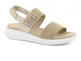 SCARPE SANDALI SANDALO DONNA INBLU TT000018 TT18 BEIGE 